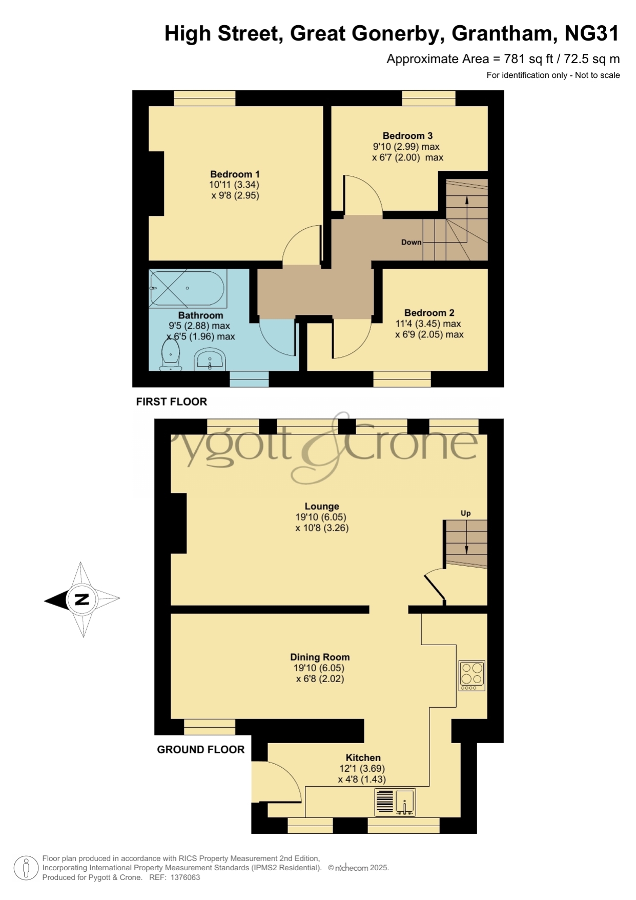 33, High Street, Grantham floorplan