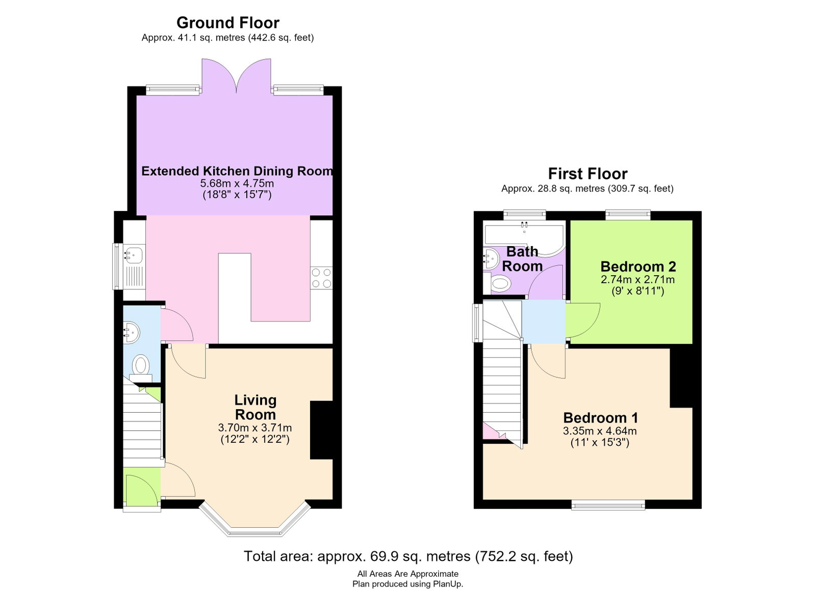 33, Homefield Road, Bilbrook floorplan