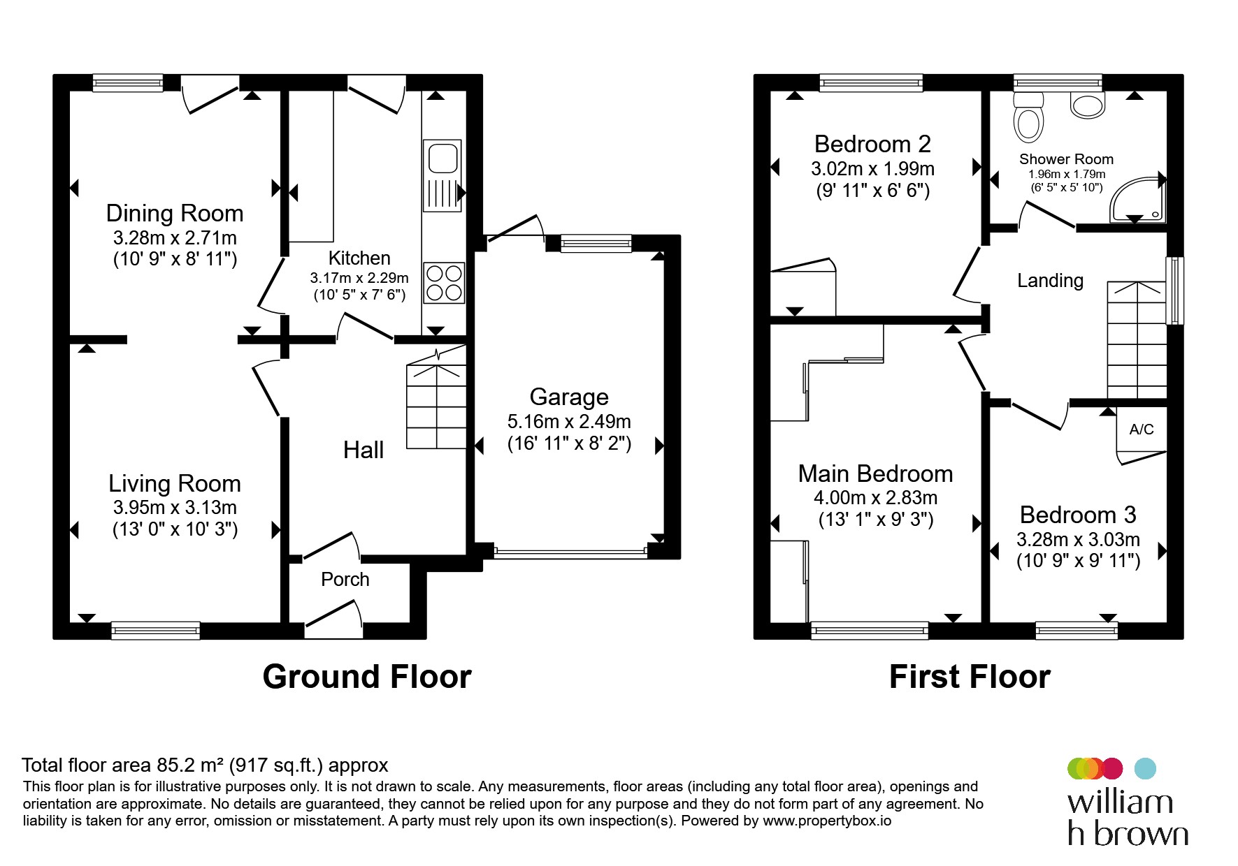 56, Devonshire Drive, SHEFFIELD floorplan