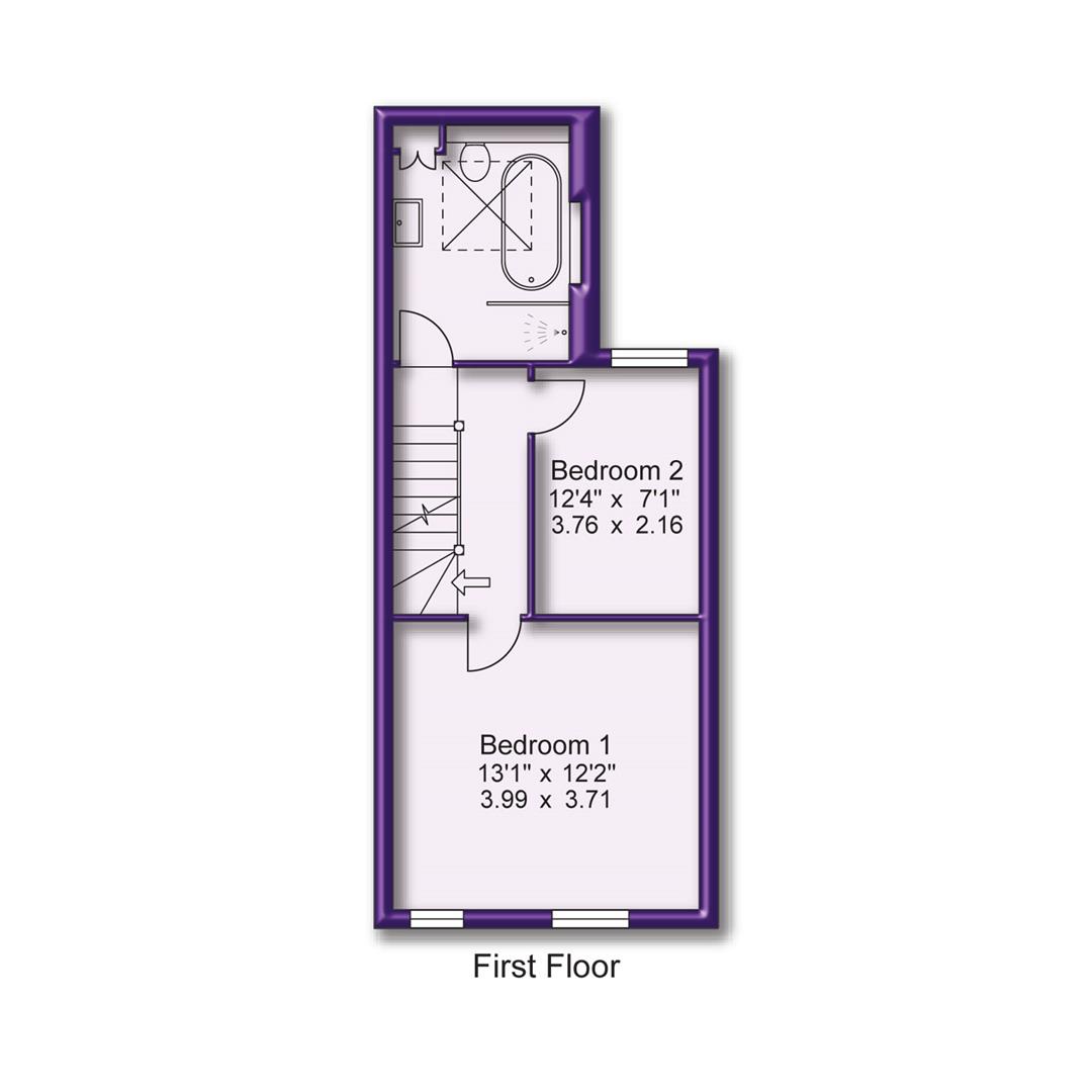 58, Bold Street, Altrincham floorplan