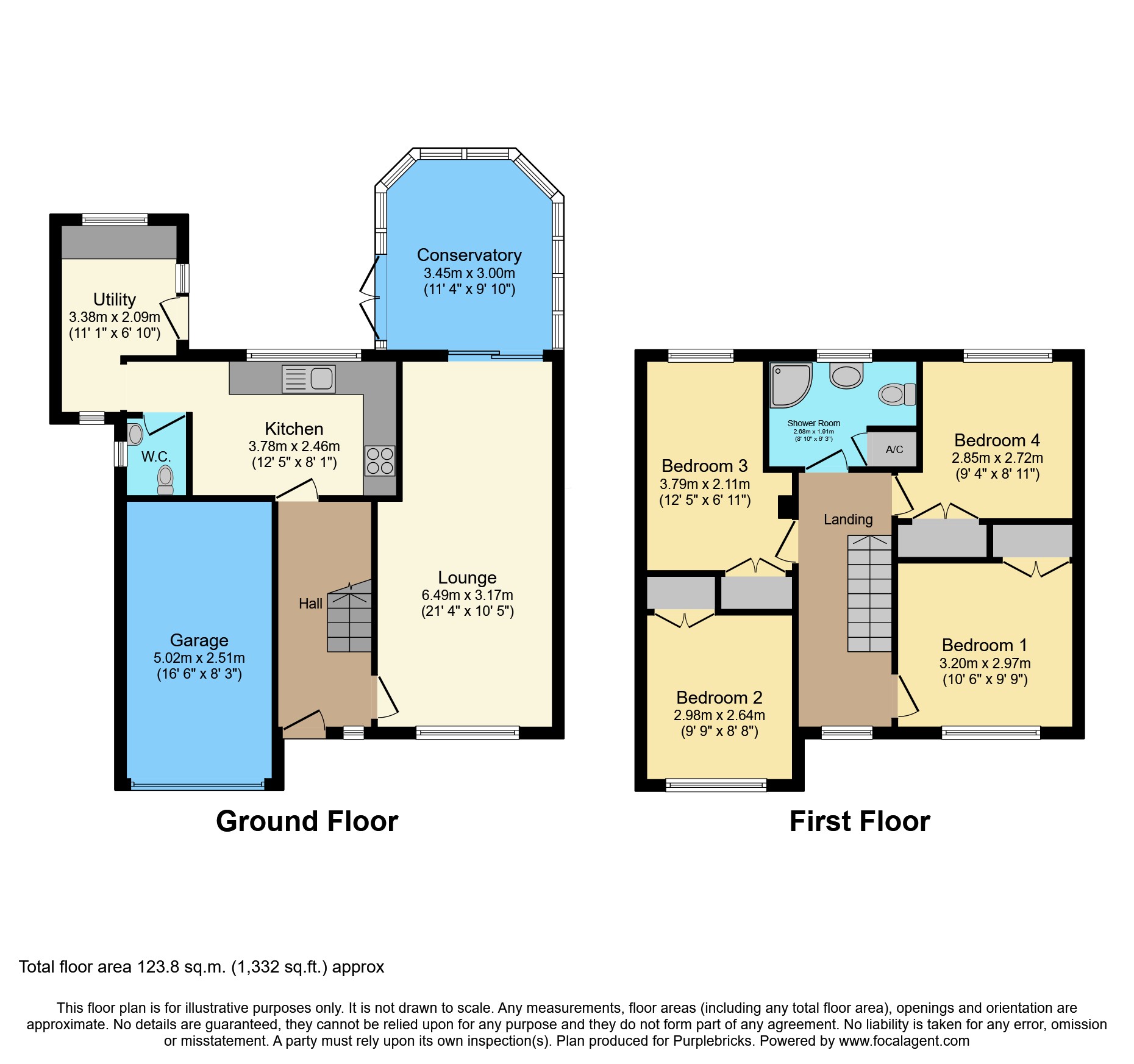 Jenkinson Close, Newcastle, ST5 floorplan