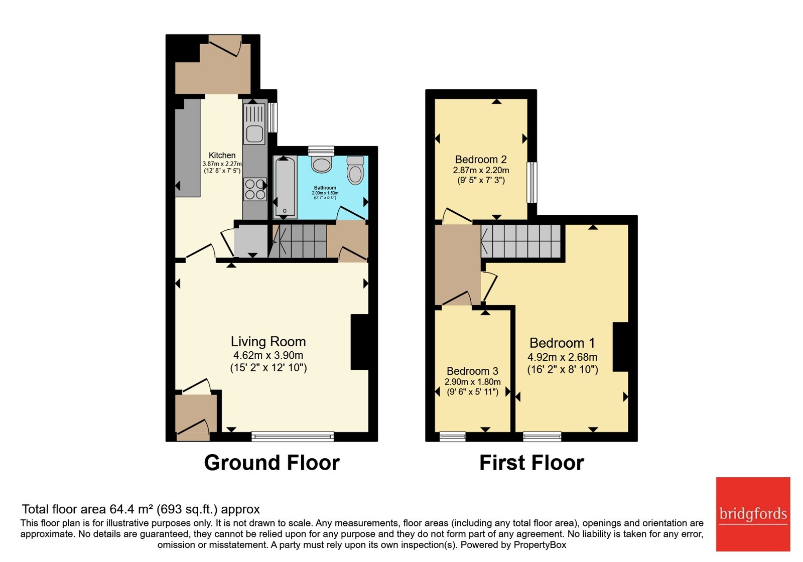 13, Hercules Street, County Durham floorplan