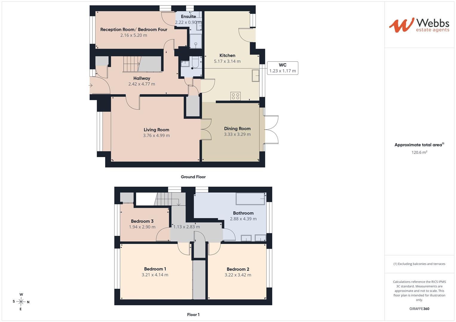 39, Waverley Gardens, Rugeley floorplan