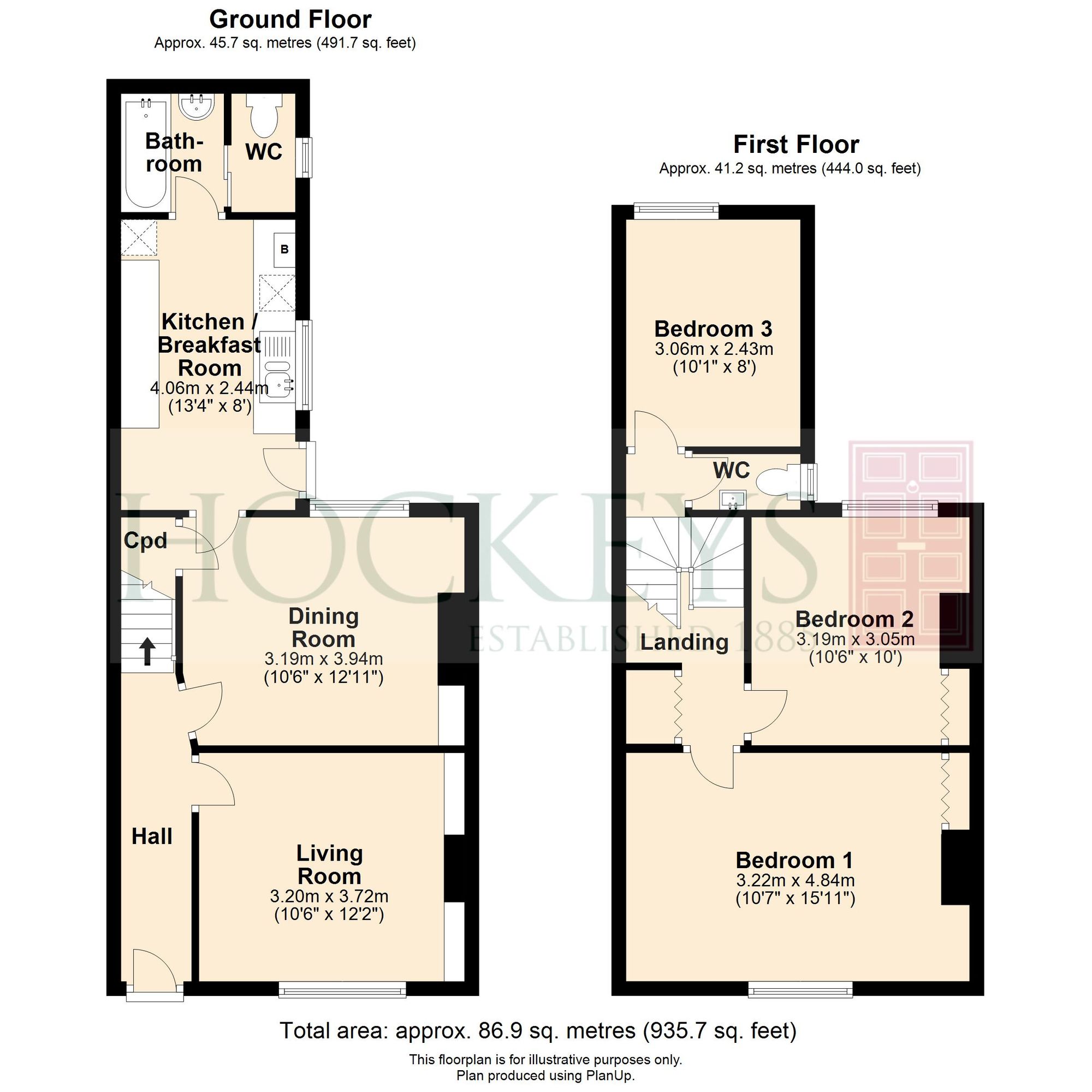 19 Gwydir Street, Cambridge floorplan