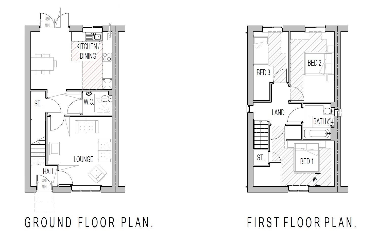 Heritage Drive, Northallerton North Yorkshire floorplan