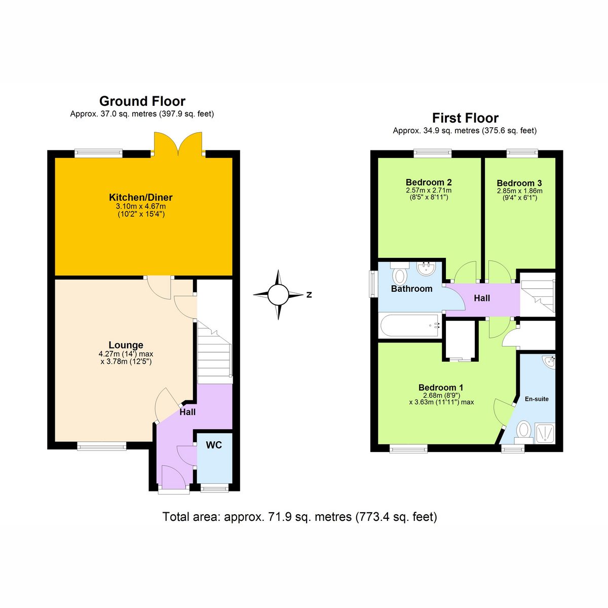 26, Wenlock Rise, Bridgnorth floorplan