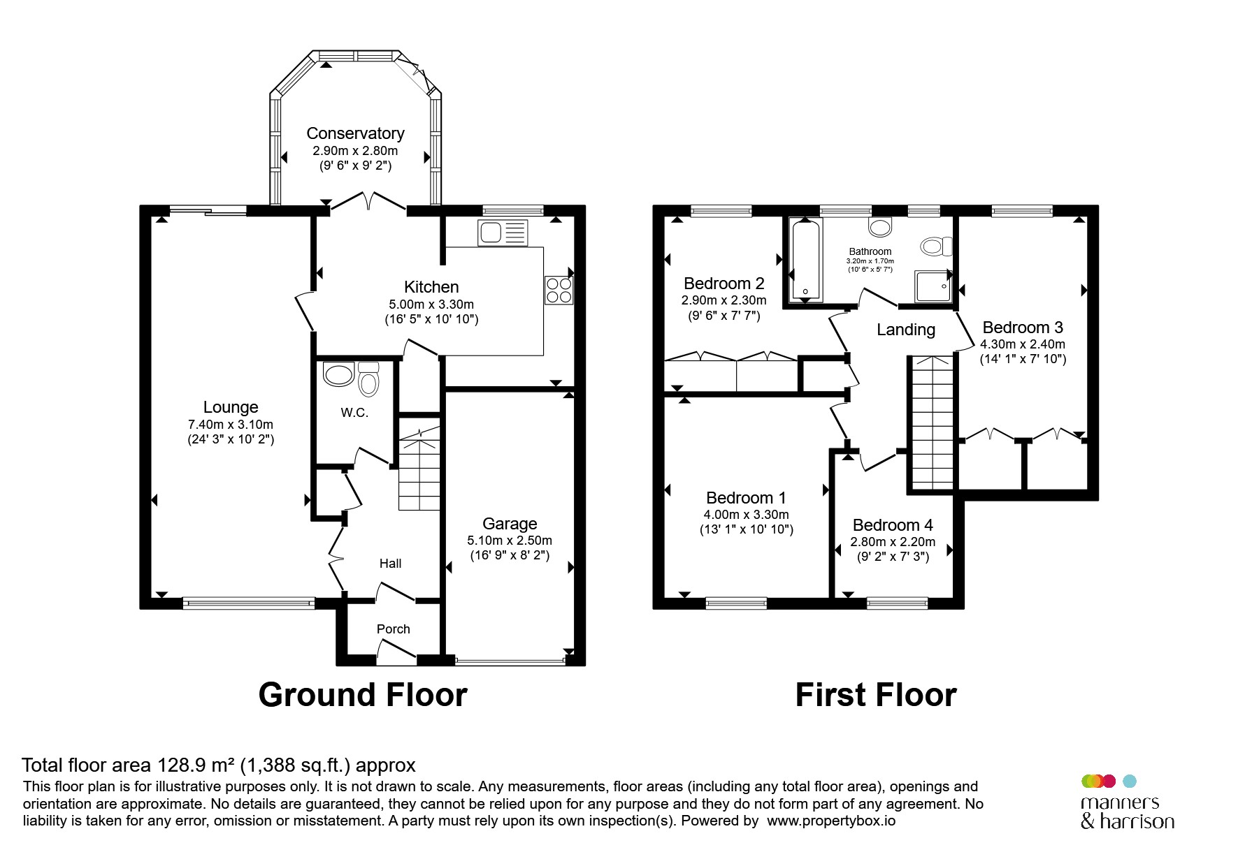 18, Barford Close, Hartlepool floorplan