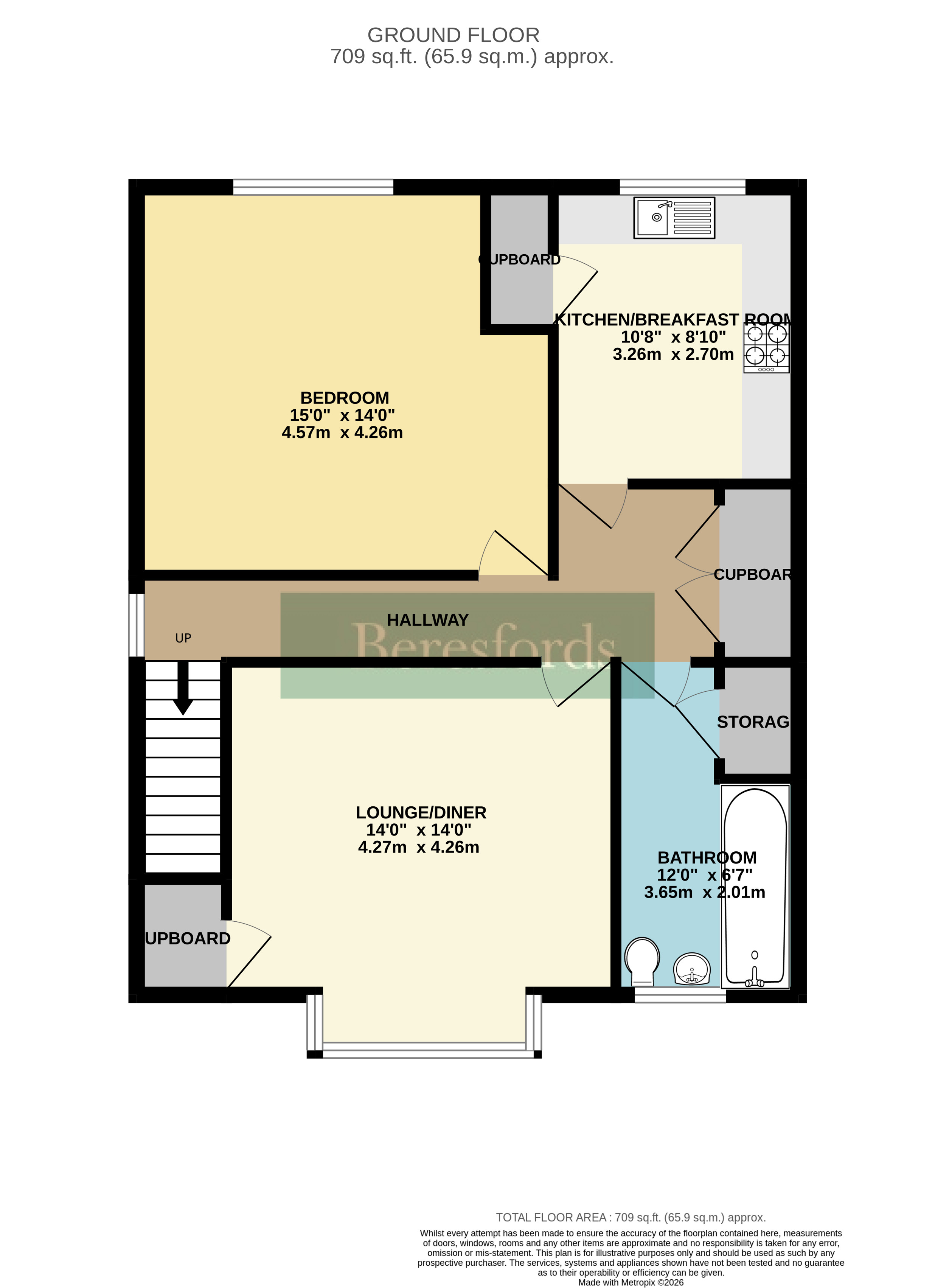 170, Marlborough Gardens, Upminster floorplan
