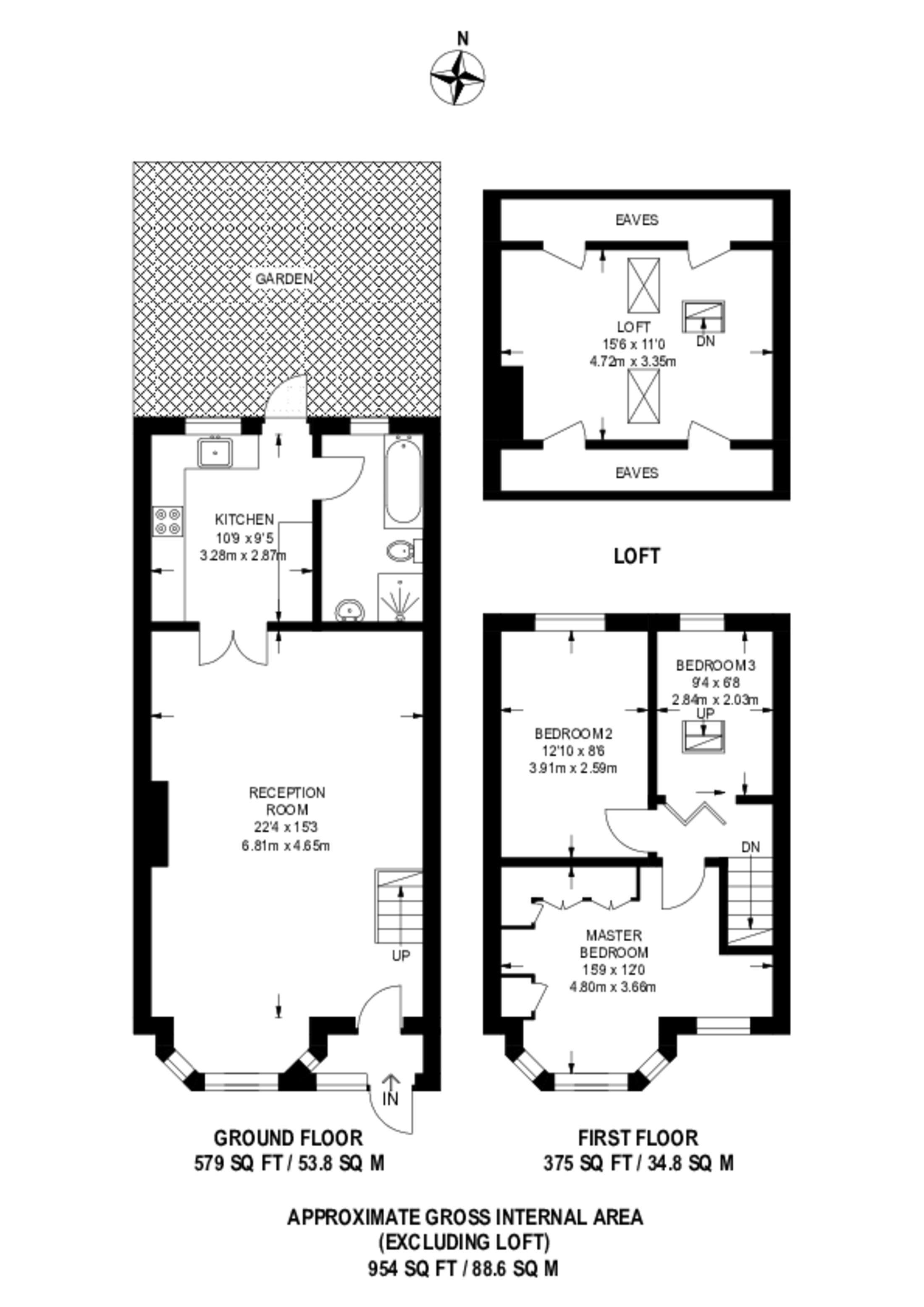 Shipman Road, Canning Town floorplan