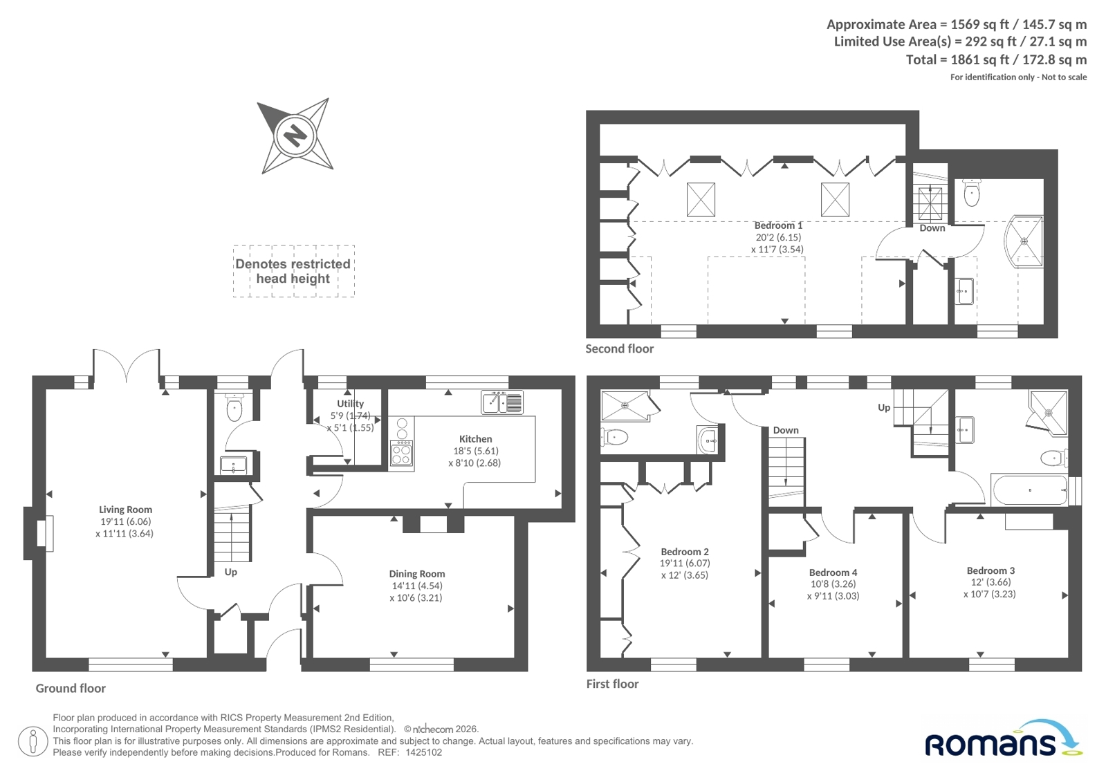 192, Lent Rise Road, Slough floorplan