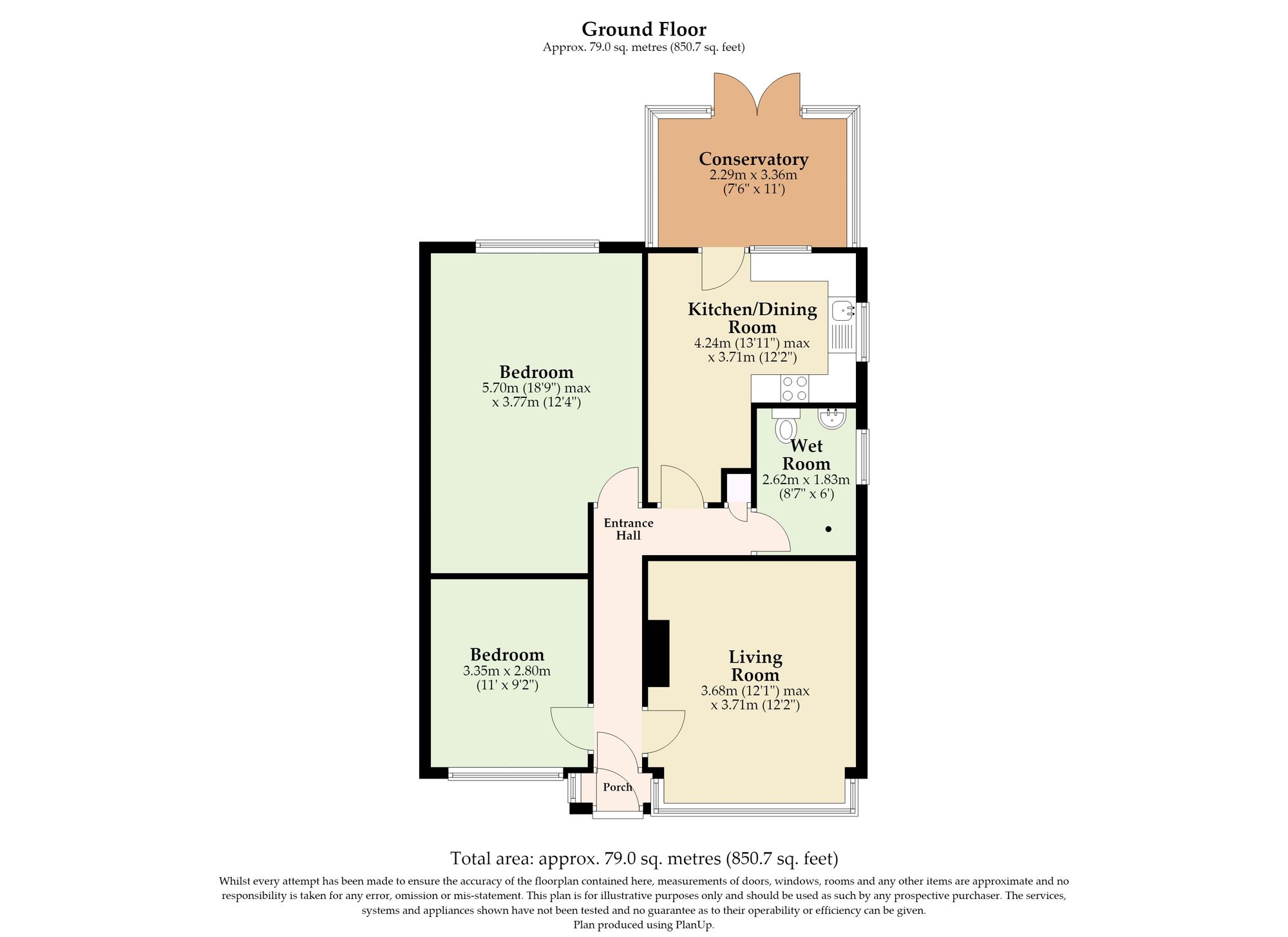 4 Elm Avenue, Great Yarmouth floorplan
