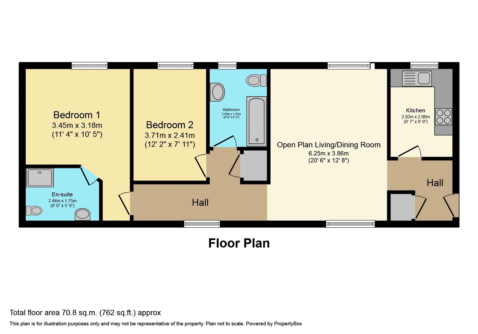 Chapel Brow, Carlisle CA1, 2 bedroom flat for sale 66296278