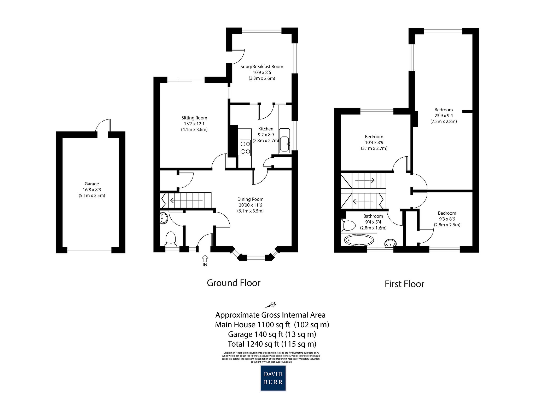 2, Oaklands, Colchester floorplan