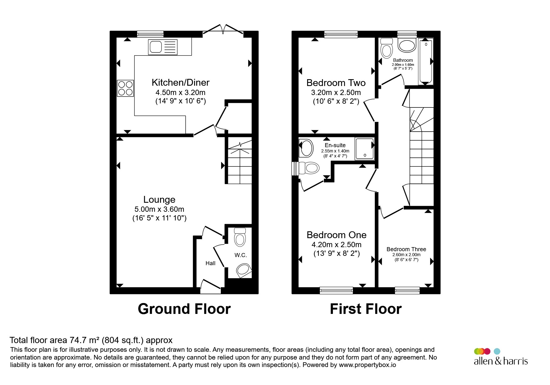 5, Theobald Road, Frome floorplan