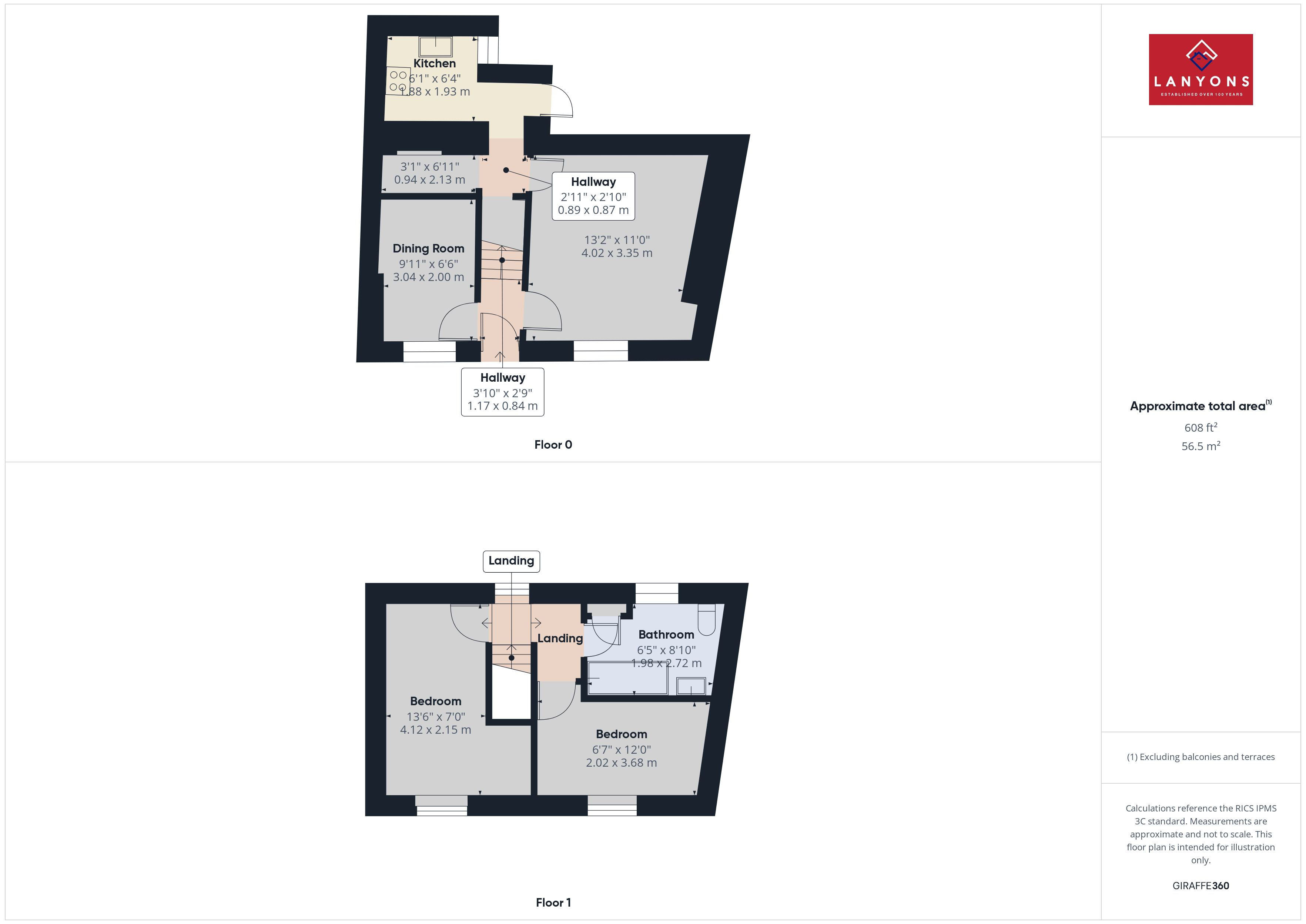 12, East Road, Ferndale floorplan