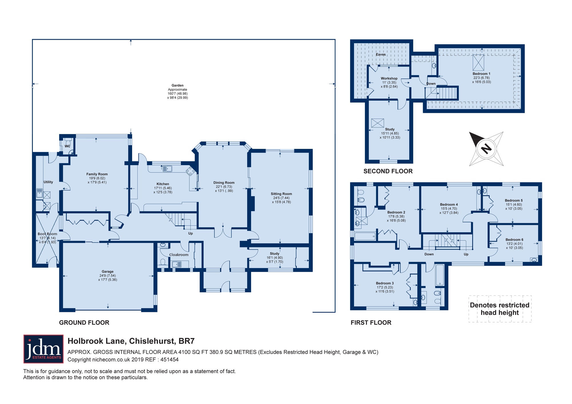 7 Bedrooms Detached house for sale in Holbrook Lane, Chislehurst, Kent BR7