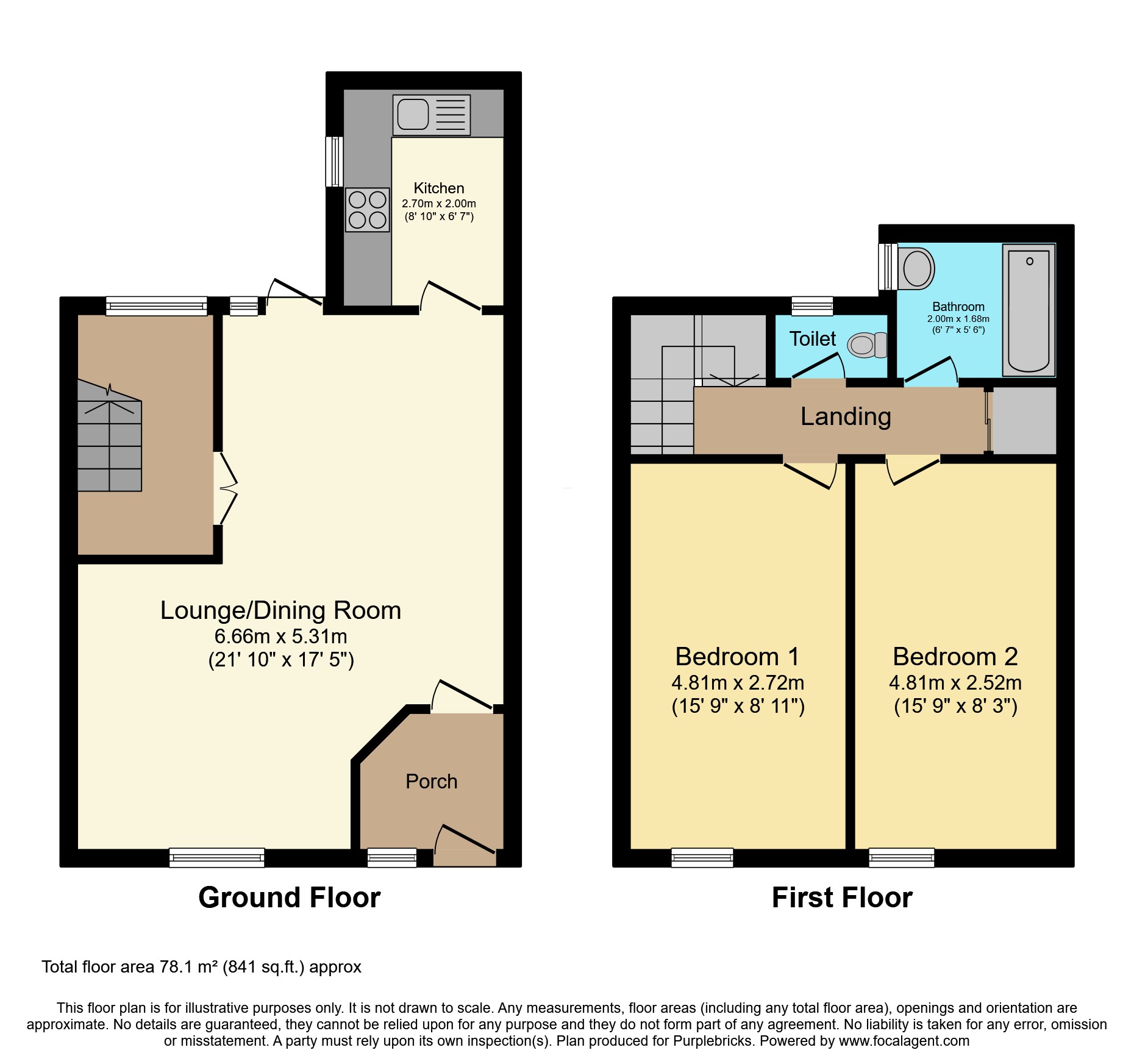 130, Malgraves, Basildon floorplan