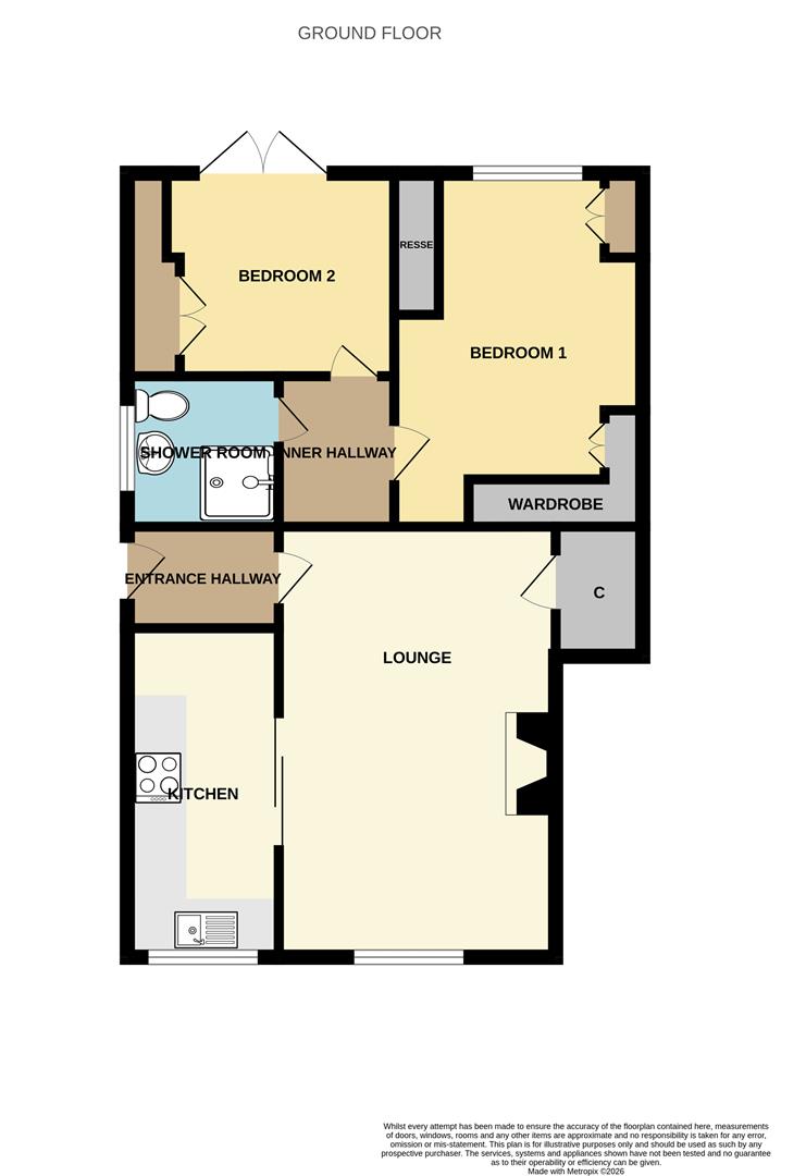 34, John Gray Court, Willerby, Hull floorplan