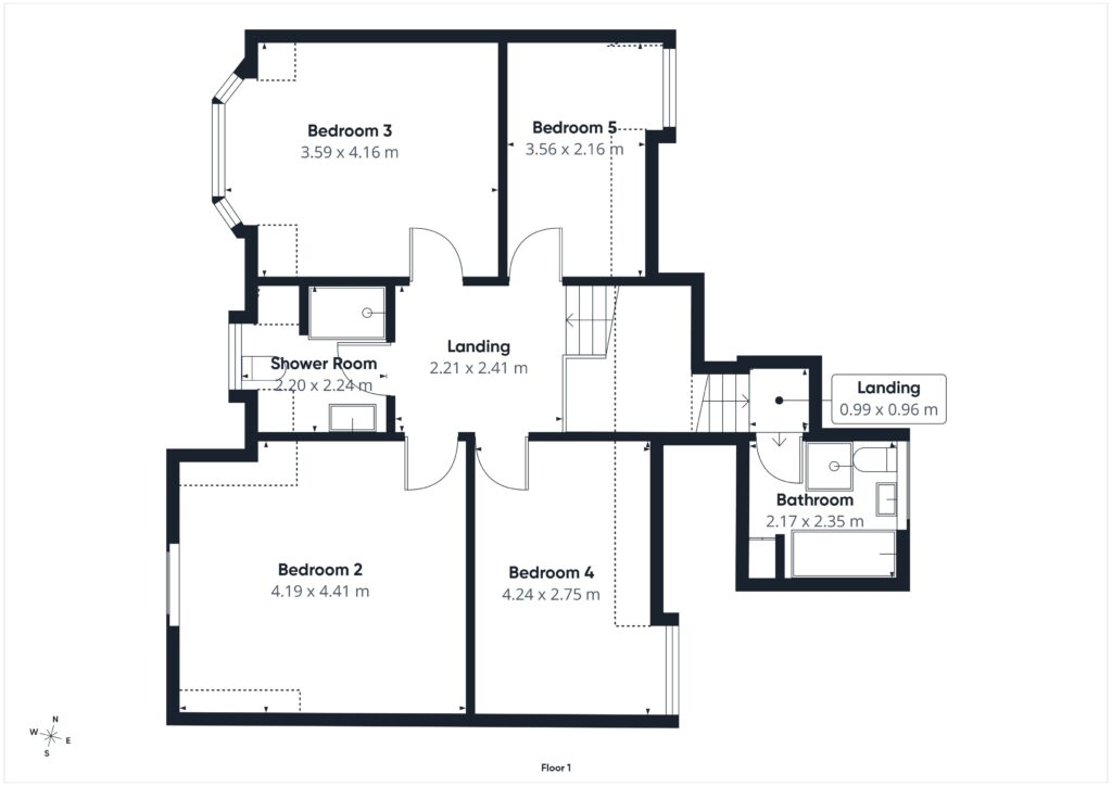 Parish Church Manse, Manse Brae, Lochgilphead floorplan