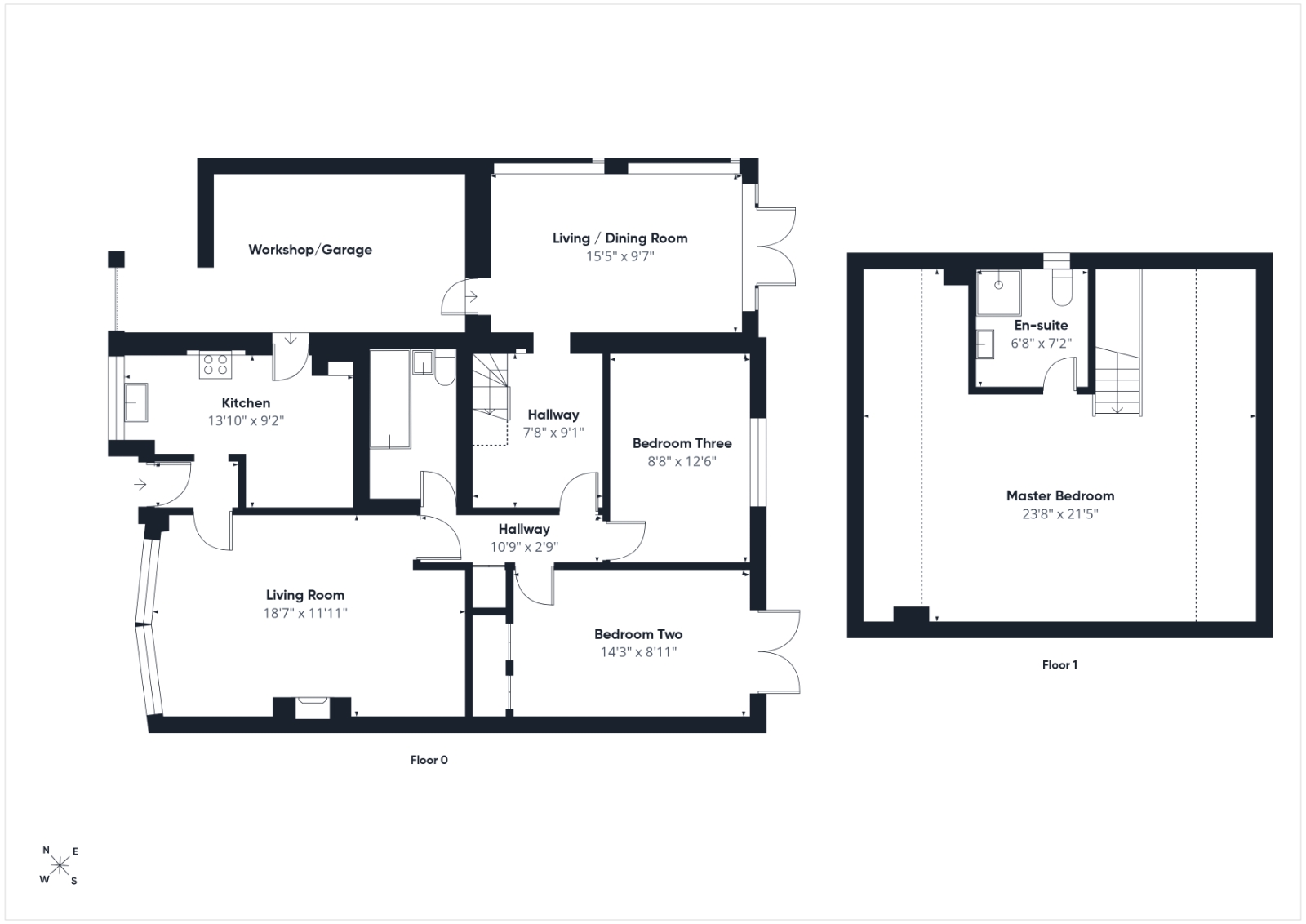 3, The Fairway, Farnham floorplan