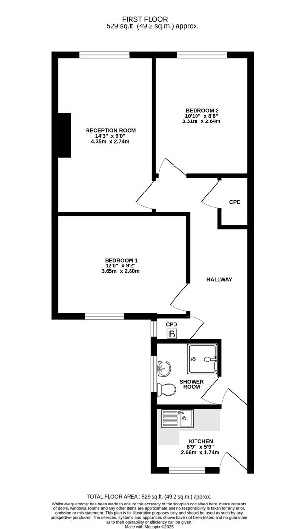 Hornchurch Road, Hornchurch floorplan