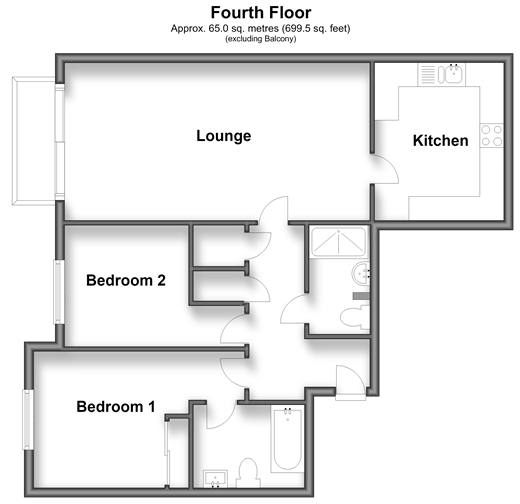 Gisors Road, Southsea floorplan