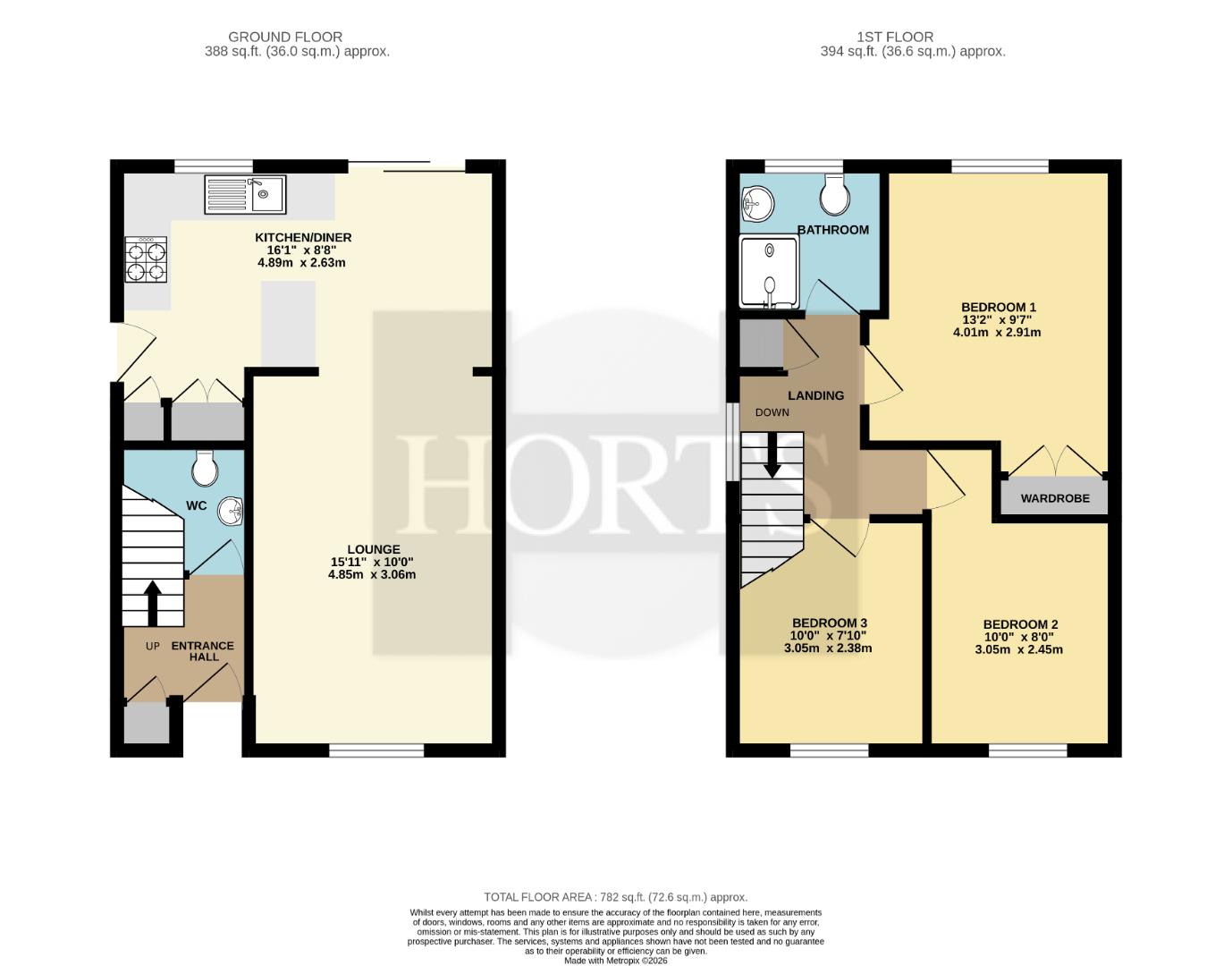 48, West Street, Northampton floorplan