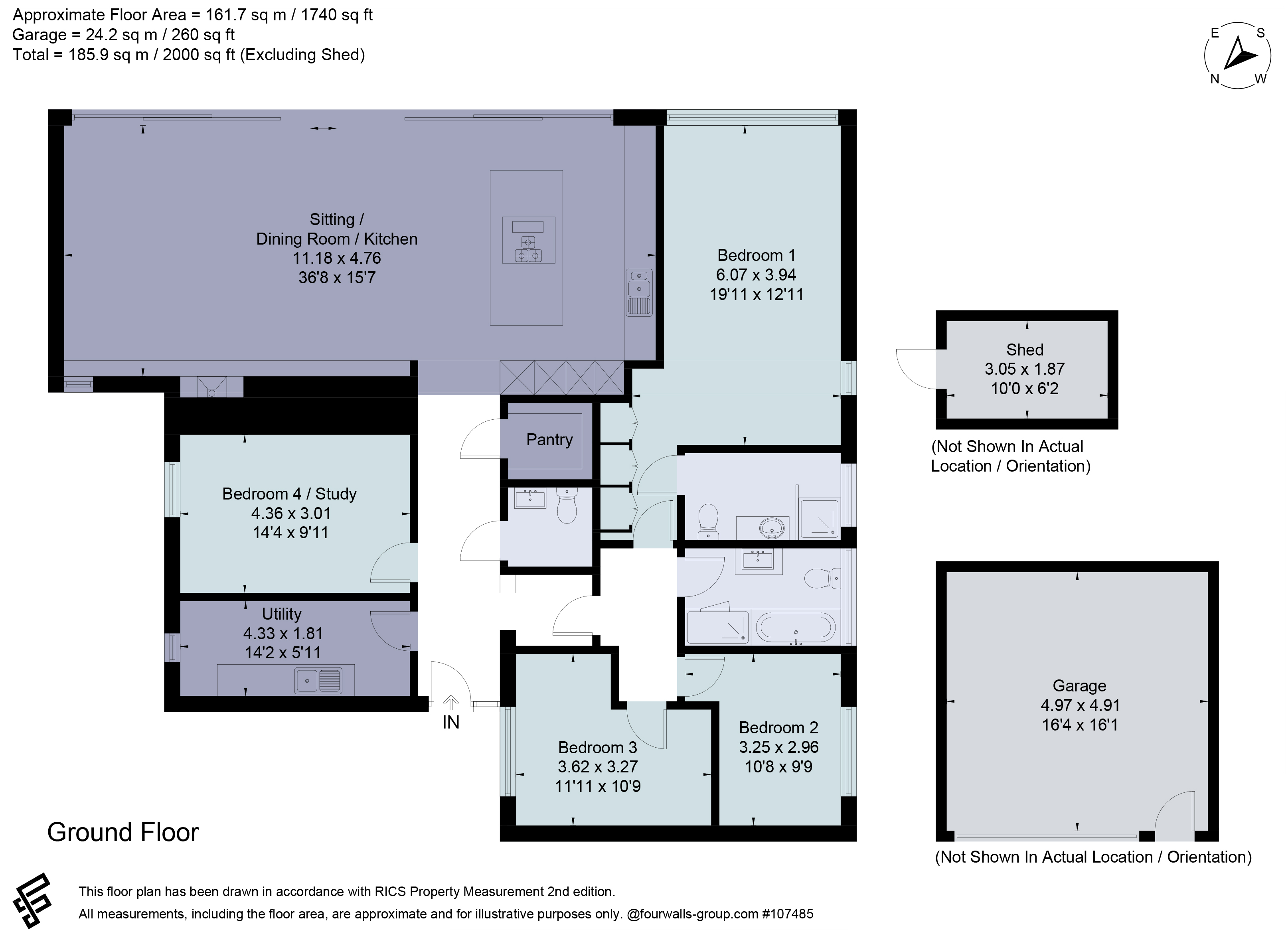 Corner Ground,, Norley Wood, Hampshire floorplan