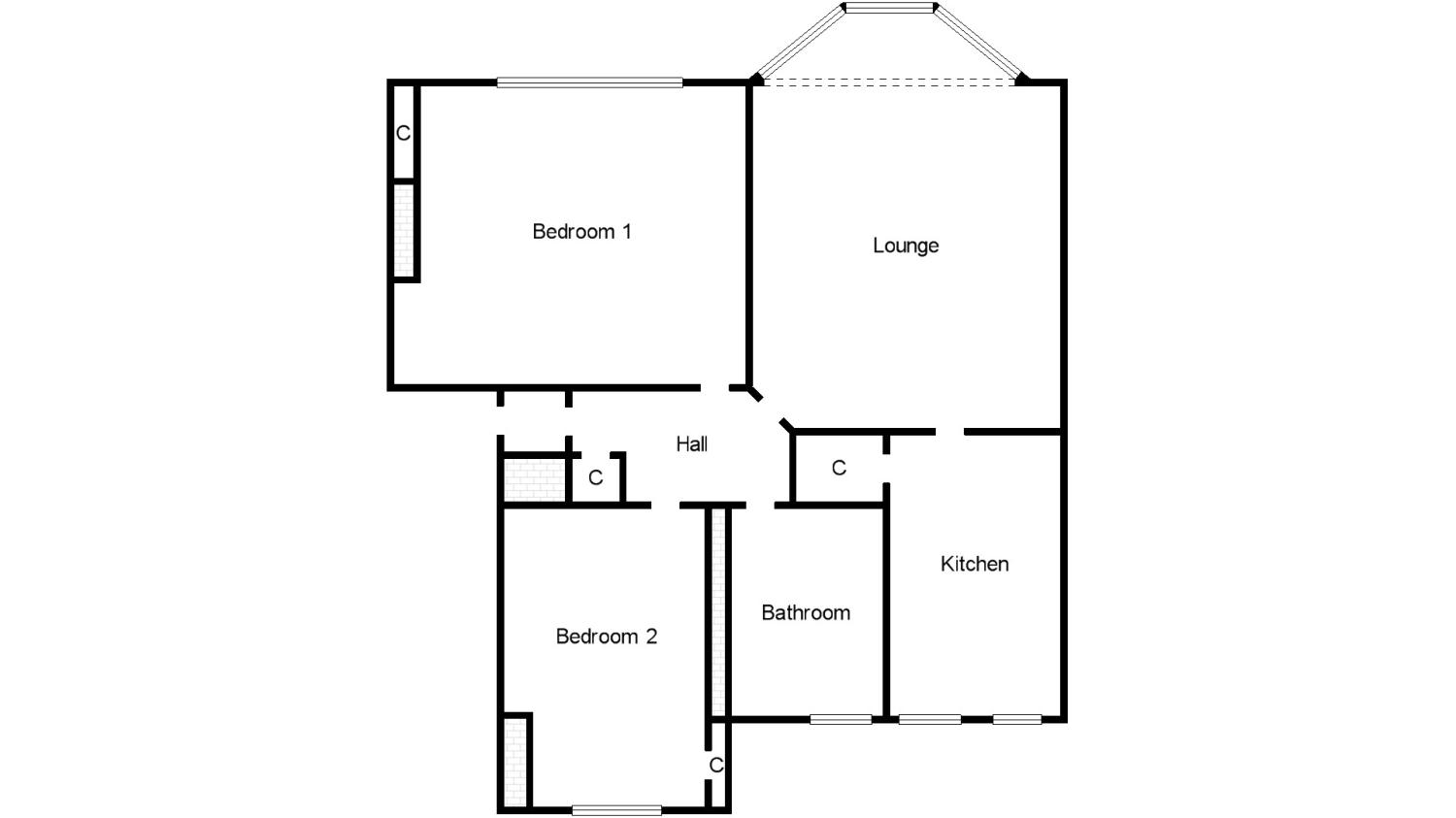 2 Bedrooms Flat for sale in Dee Street, Glasgow, Lanarkshire G33