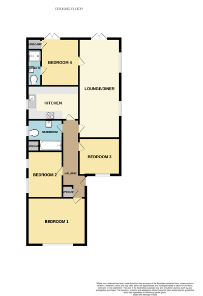 116, Green Lane, Great Yarmouth floorplan