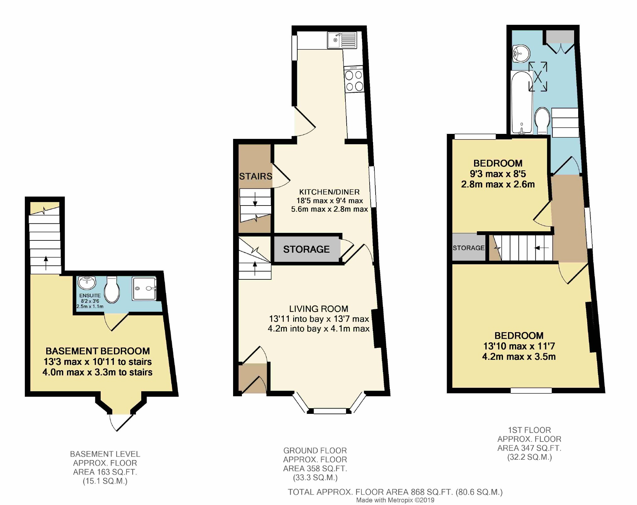 33, Albert Hill Street, Manchester floorplan