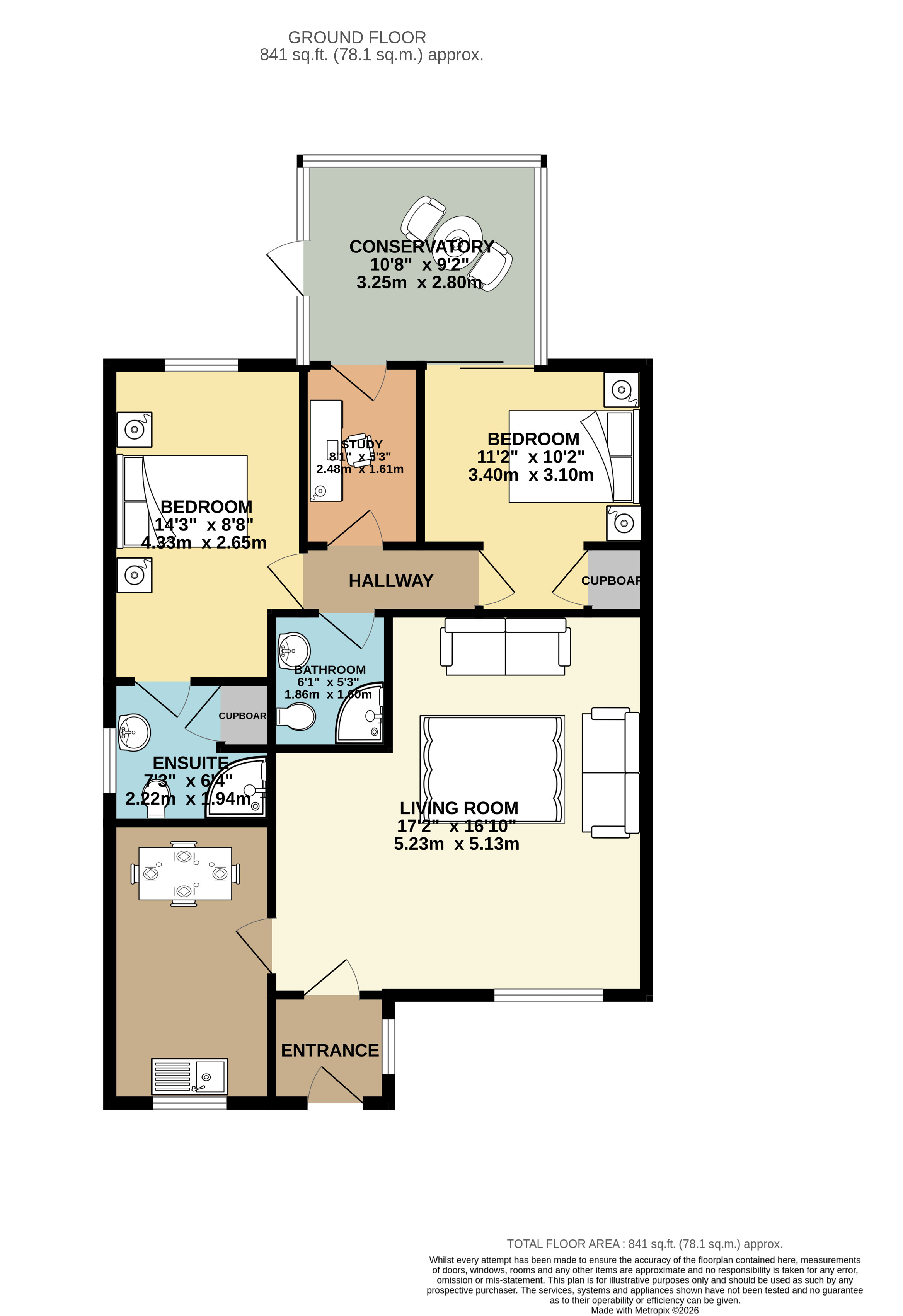 6, Bransdale Road, East Riding of Yorkshire floorplan