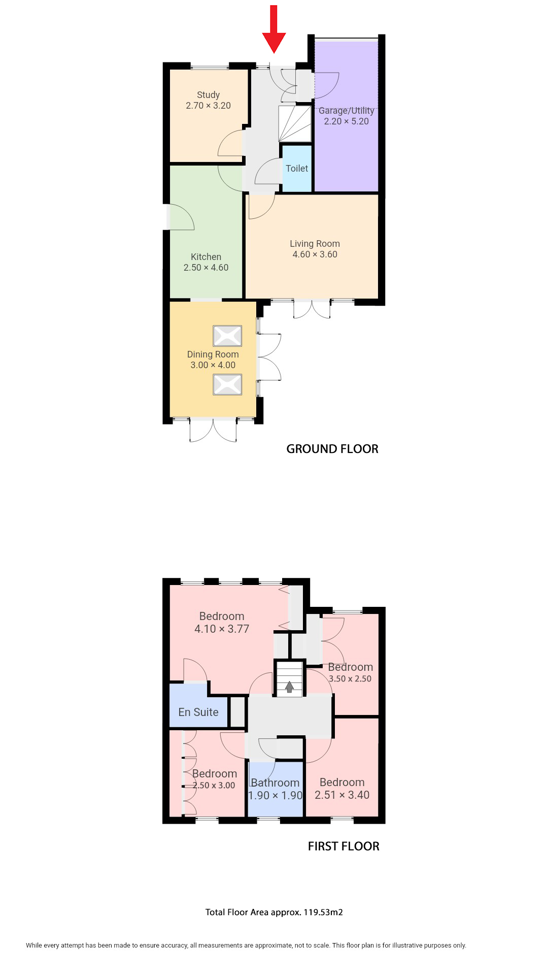 42, Balfron Drive, Coatbridge floorplan