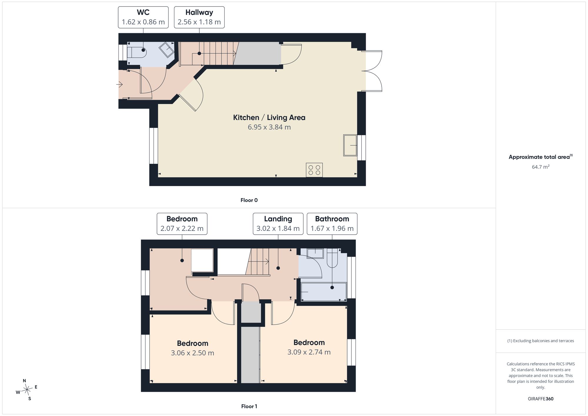 2 Trinity Courtyard Michaelmas Street, Gateshead floorplan