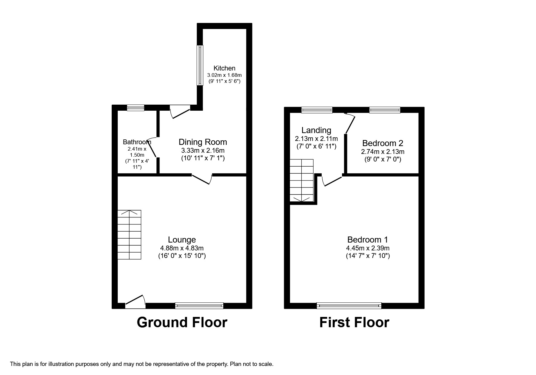 Helen Street, Blaydon-on-Tyne floorplan