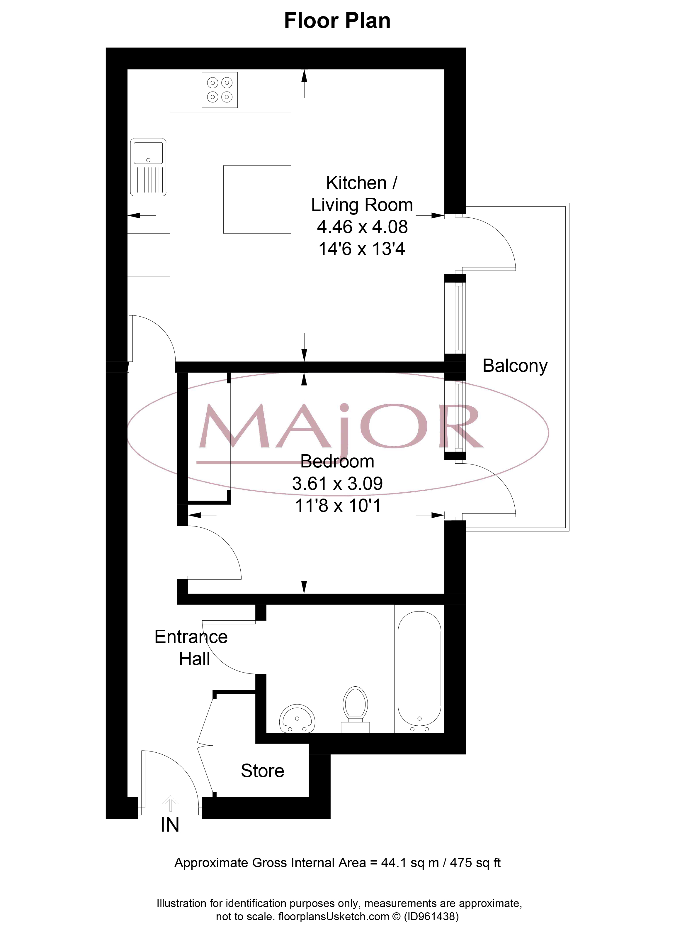 Williams Way, Wembley HA0, 1 bedroom flat for sale 64539139