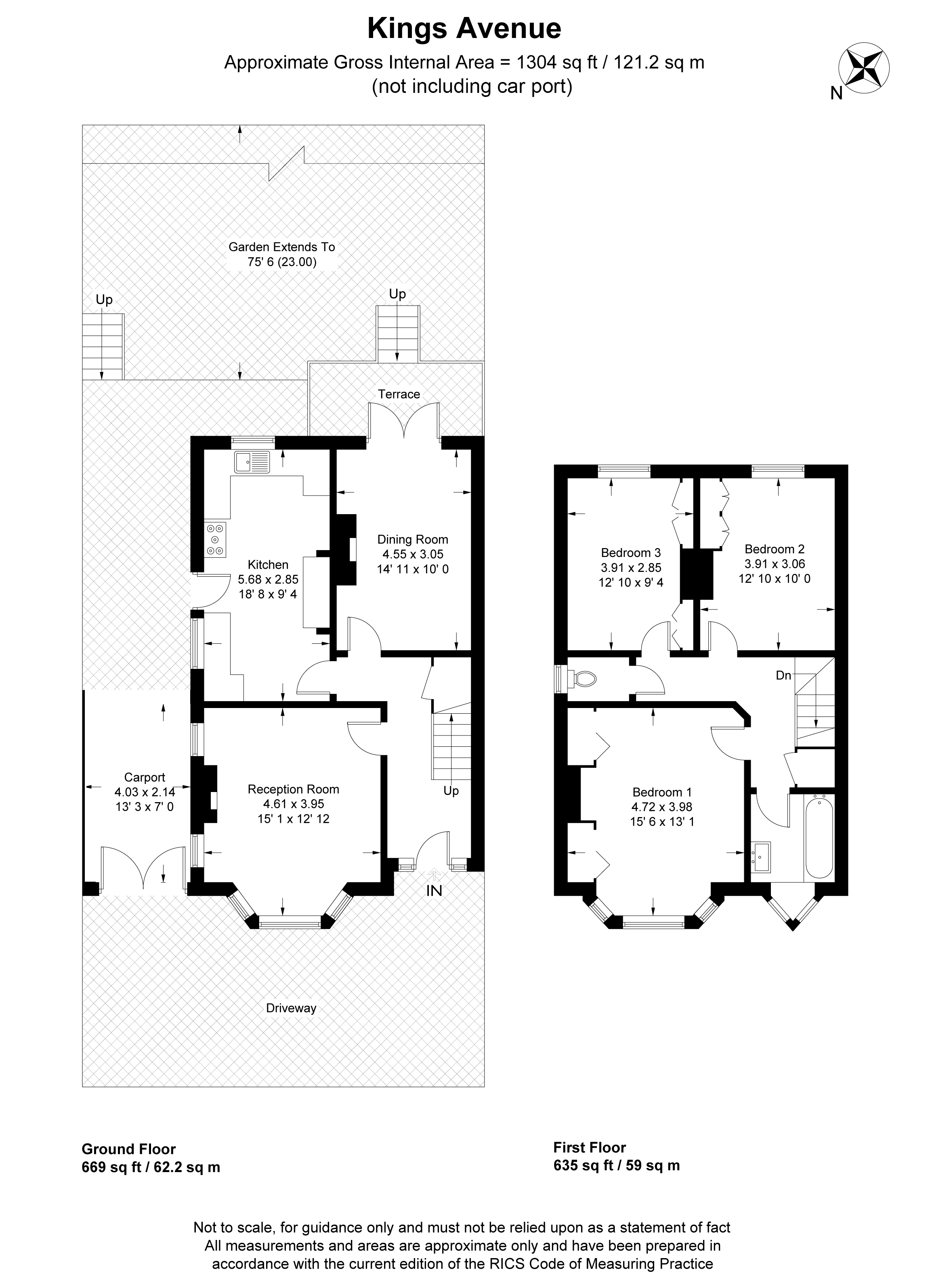 3 Bedrooms Semi-detached house for sale in Kings Avenue, Woodford Green IG8