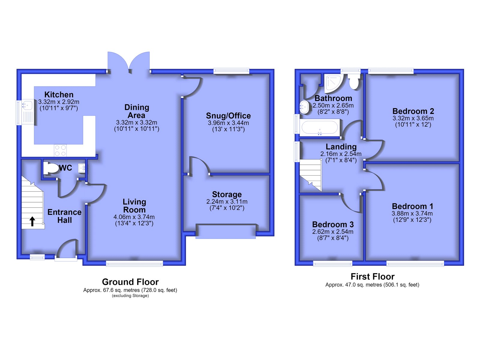 2, St. Pauls Close, Lancashire floorplan