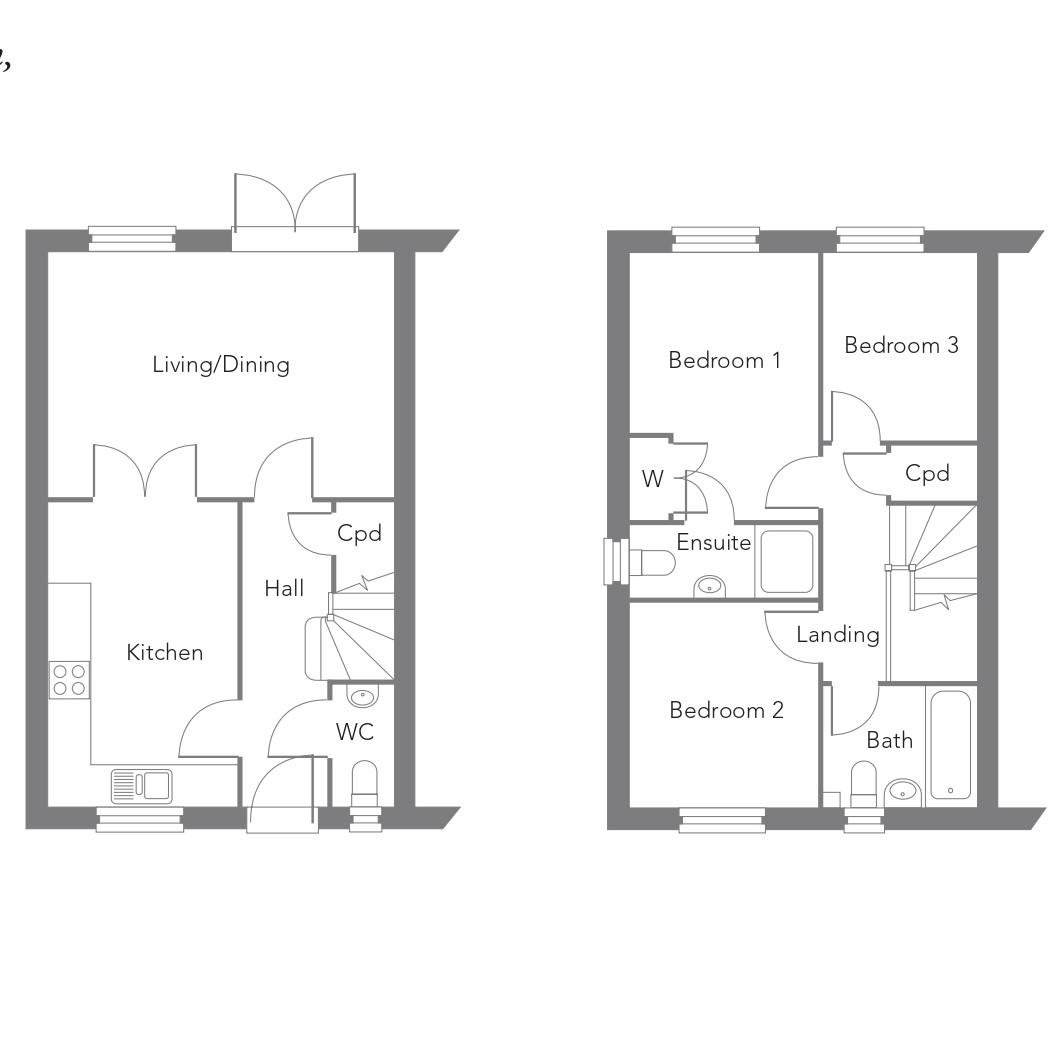Plot 35, St. Johns Hill, Bungay floorplan