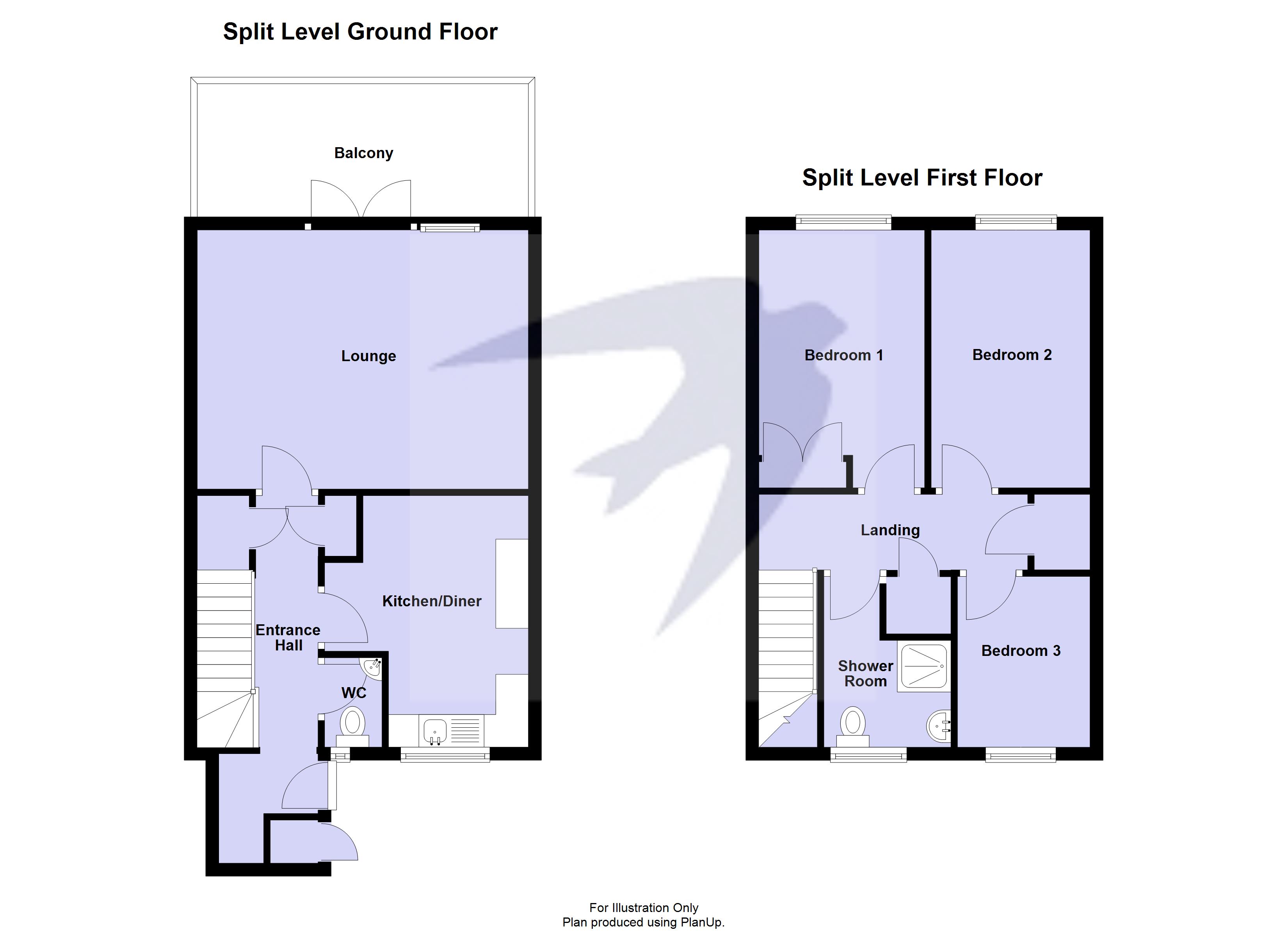60, Mallard Walk, Sidcup floorplan