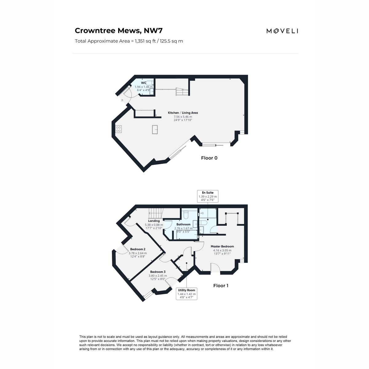 3, Crowntree Mews, London floorplan