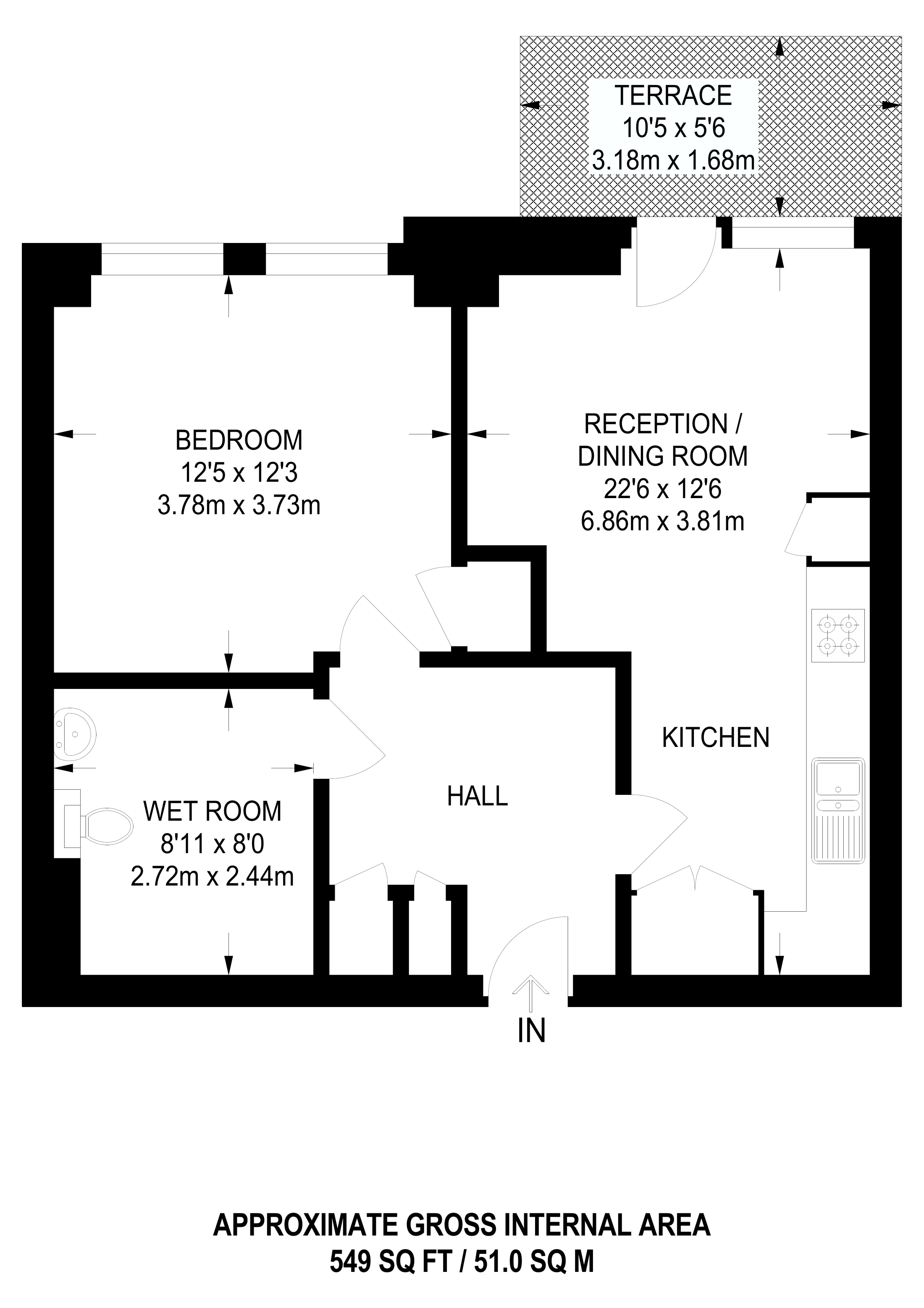 1 Bedrooms Flat for sale in Logan Close, Stratford E20