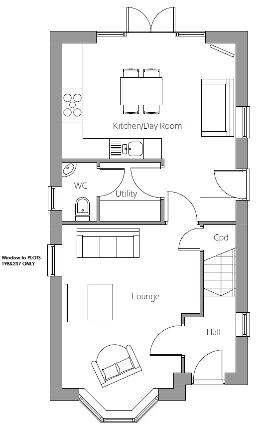 ., The Wansford, Deira Park, Beverley floorplan