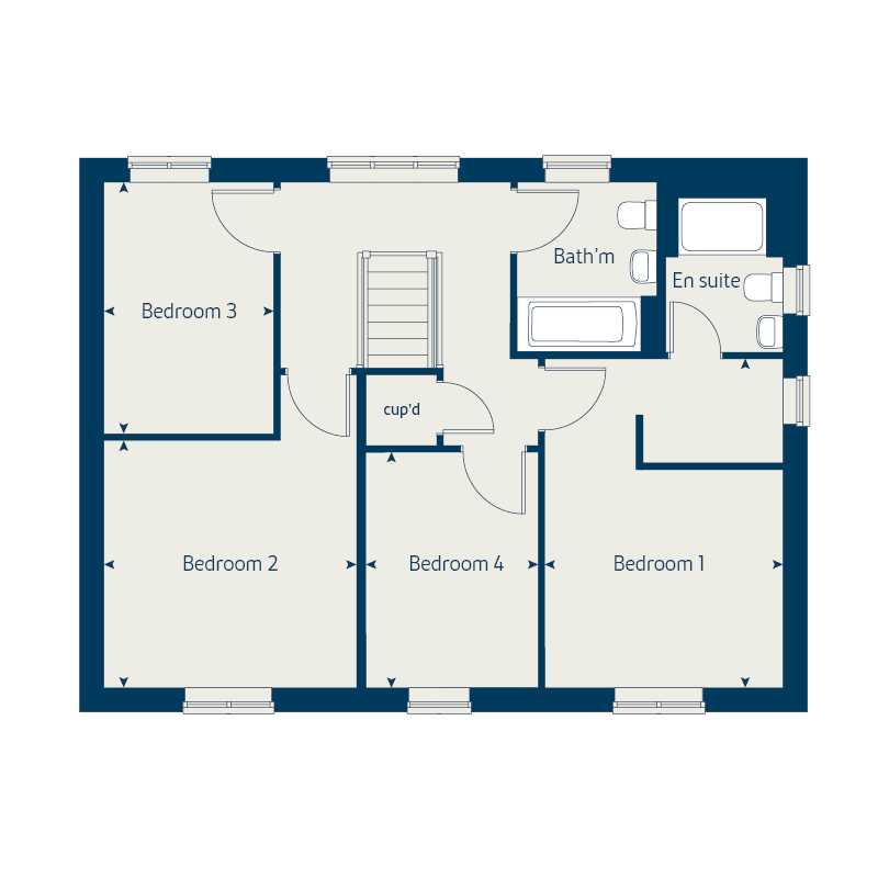 241, Bayes Avenue, Coggeshall floorplan