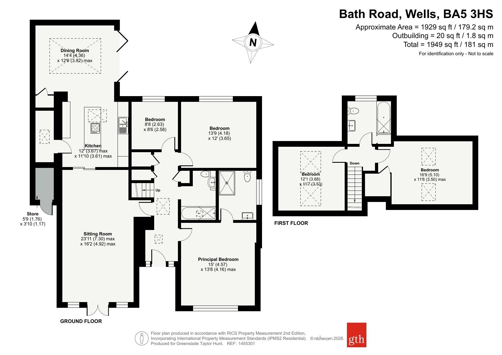 73, Bath Road, Somerset floorplan