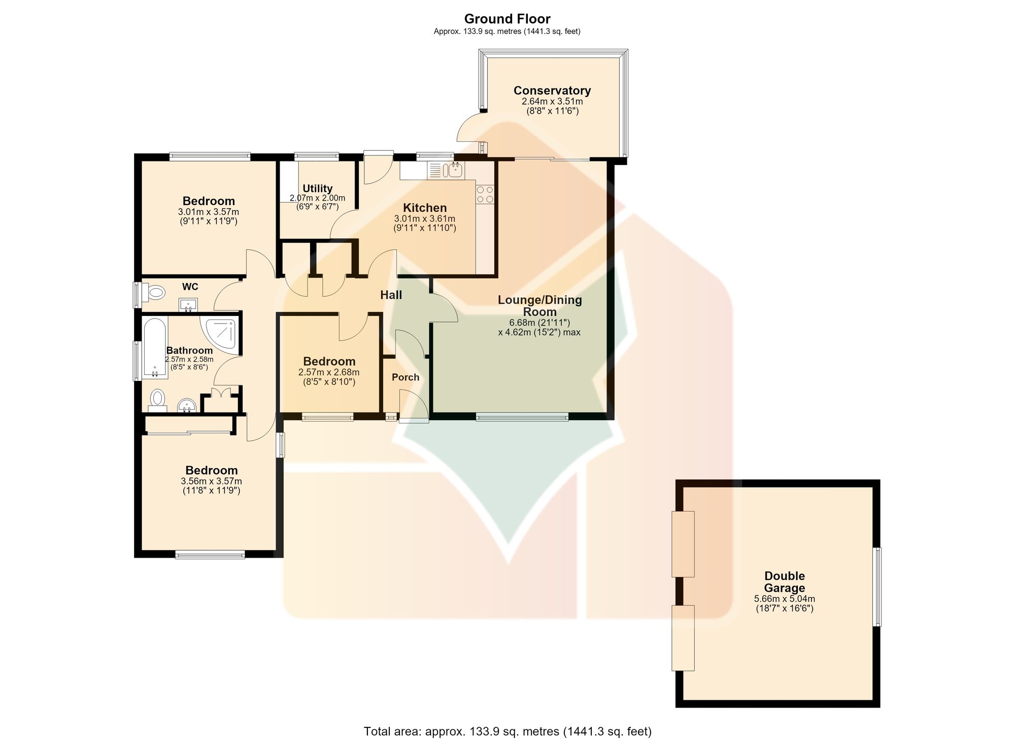 20 Ridgewood Drive, Scunthorpe floorplan