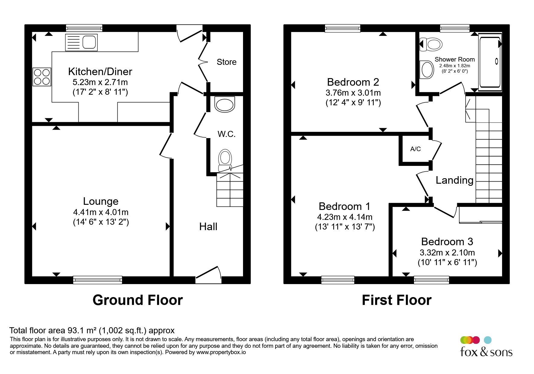 189, Bridport Road, Dorchester floorplan