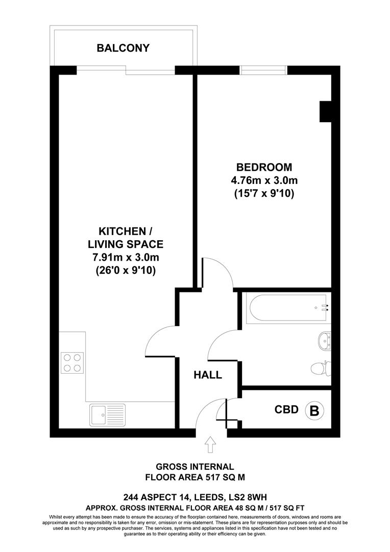 244, Aspect 14, Leeds floorplan