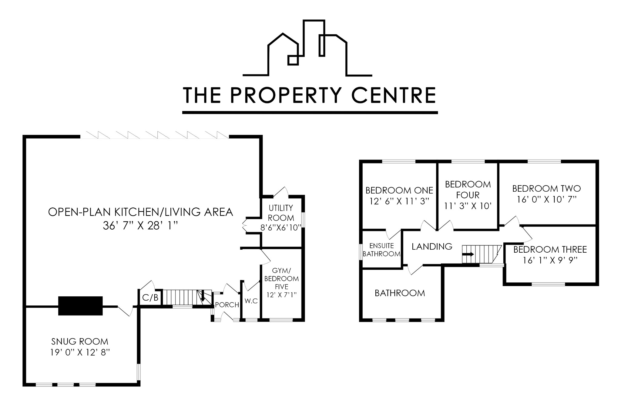 Oak View House, 2 Grove Drive, Somerset floorplan