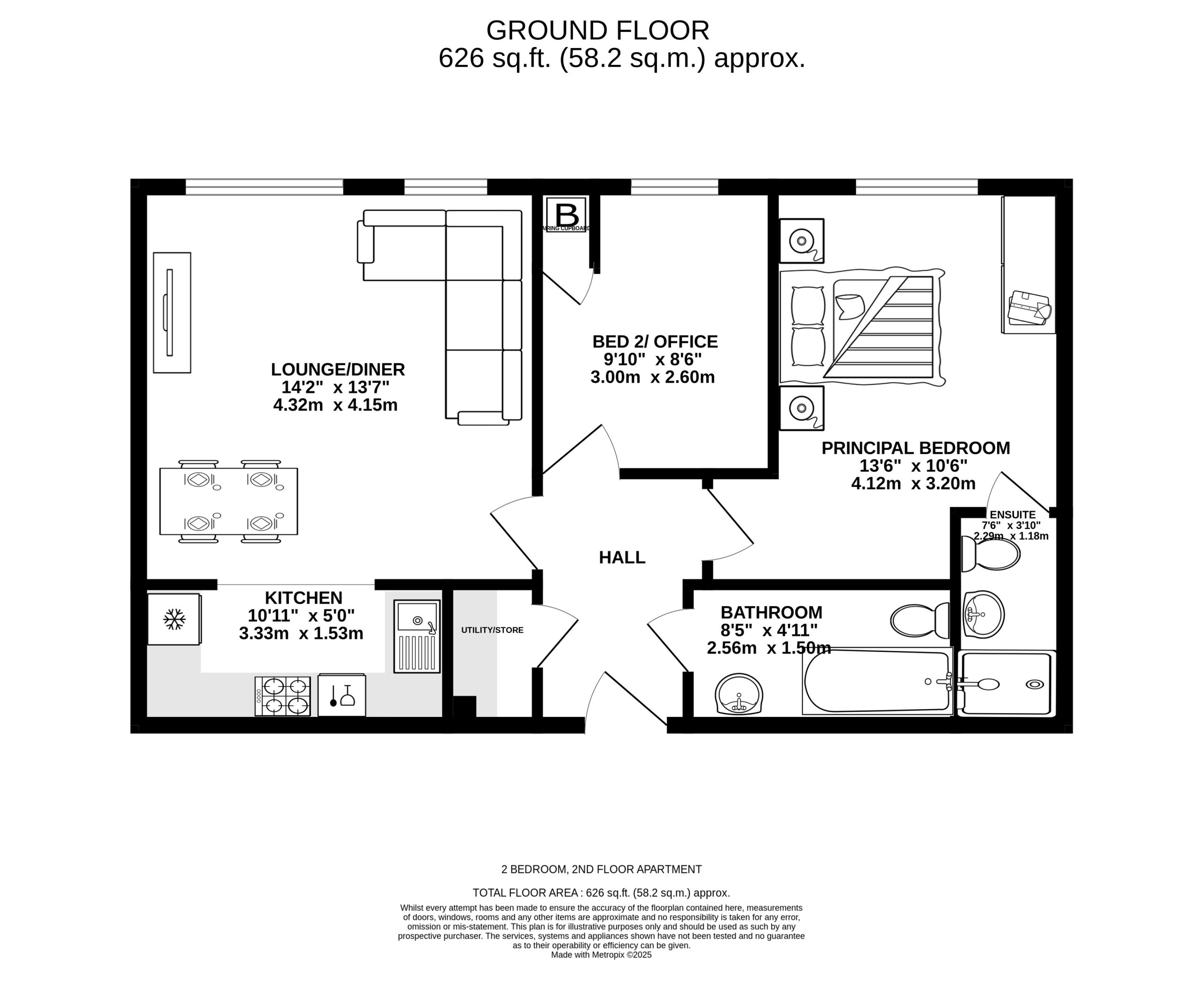 Monticello Way, Coventry floorplan